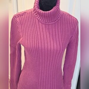 Calvin Klein Dusty Rose Turtleneck   Size XL